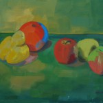 No puedo dejar de pensar en ti (Óleo s/tabla 33x41)