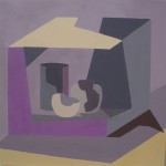 Formas en el vacío de Oteiza (Acrílico s/lienzo 50x50)