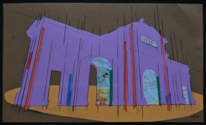 Arriba y abajo (Collage s/papel 20,5x35)