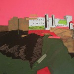 Collage s/papel 52x52