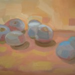 Después llegó la calma (Óleo s/tabla 27x35)