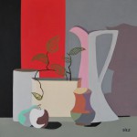 En busca del espacio (Acrílico s/lienzo 60x60)
