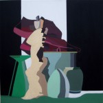 Entrando en escena (Acrílico s/lienzo 60x60)