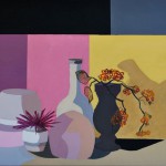 Espacio interior (Acrílico s/tabla 42x61)