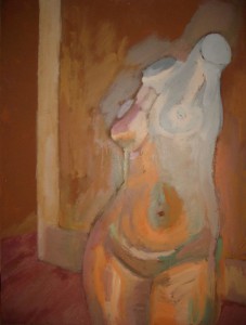 Transformándose (Óleo s/tabla 100x80)