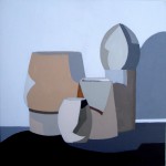 Arquitectura doméstica (Acrílico s/lienzo 50x50)