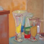 Aquí comienza el juego (Óleo s/tabla 46x61)